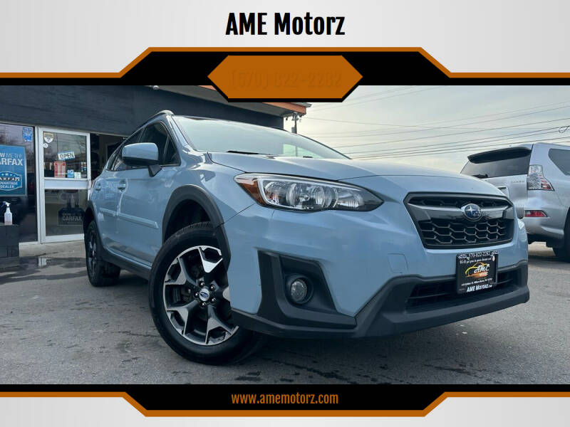 2018 Subaru Crosstrek for sale at AME Motorz in Wilkes Barre PA