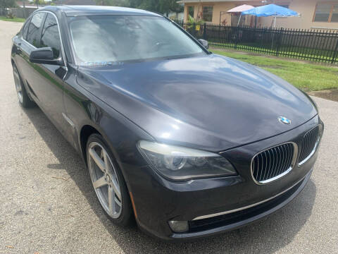 2012 BMW 7 Series for sale at Eden Cars Inc in Hollywood FL