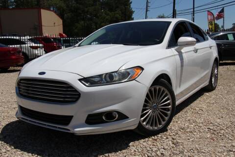2013 Ford Fusion for sale at CROWN AUTO in Spring TX