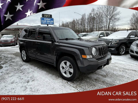2015 Jeep Patriot for sale at AIDAN CAR SALES in Anchorage AK