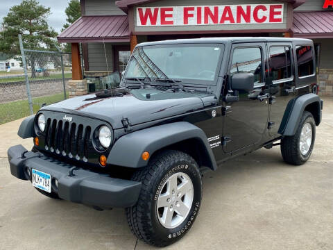 2013 Jeep Wrangler Unlimited for sale at Affordable Auto Sales in Cambridge MN