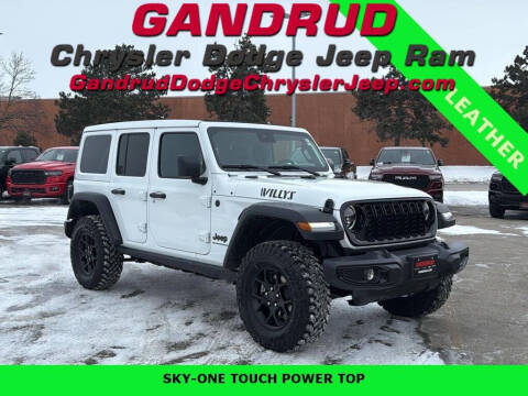 2025 Jeep Wrangler for sale at GANDRUD CHEVROLET in Green Bay WI