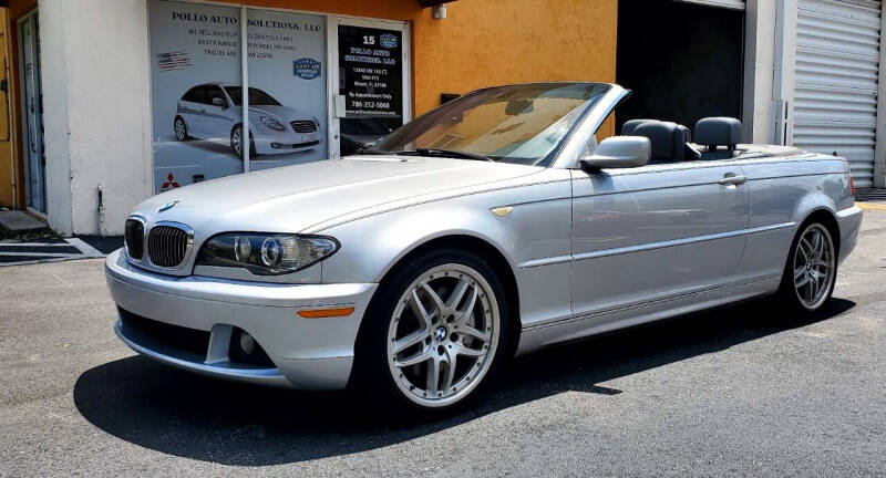 2004 BMW 3 Series for sale at POLLO AUTO SOLUTIONS in Miami FL