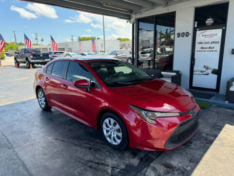 2021 Toyota Corolla for sale at American Auto Sales in Hialeah FL