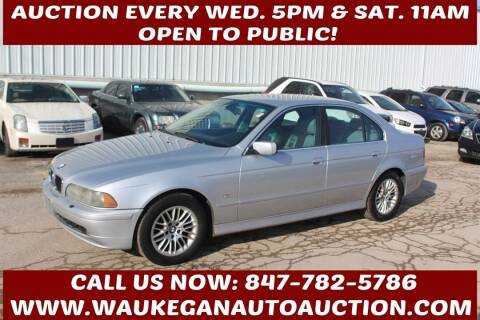 2002 BMW 5 Series for sale at Waukegan Auto Auction in Waukegan IL
