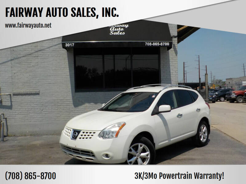 2010 Nissan Rogue for sale at FAIRWAY AUTO SALES, INC. in Melrose Park IL