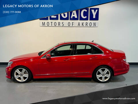 2010 Mercedes-Benz C-Class for sale at LEGACY MOTORS OF AKRON in Akron OH