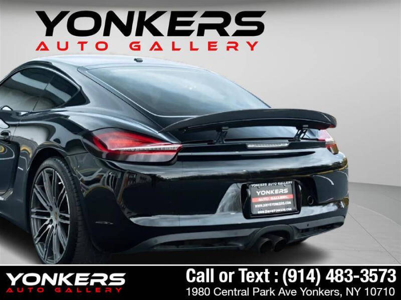 2016 Porsche Cayman Black Edition