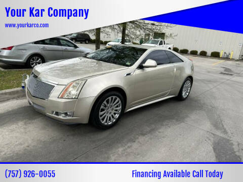 2014 Cadillac CTS for sale at Your Kar Company in Norfolk VA
