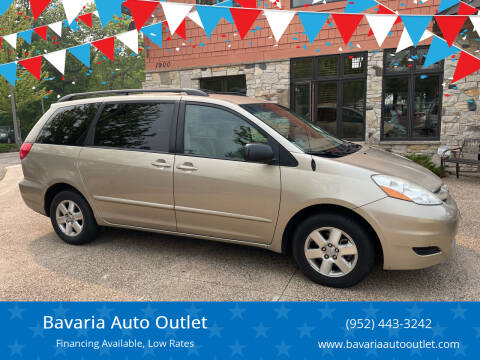 2007 Toyota Sienna for sale at Bavaria Auto Outlet in Victoria MN