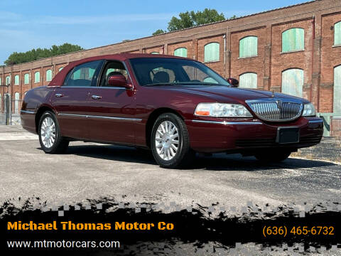 2004 Lincoln Town Car for sale at Michael Thomas Motor Co in Saint Charles MO