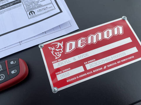 2018 Dodge Challenger SRT Demon
