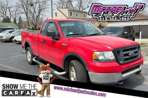 2004 Ford F-150 for sale at MICHAEL J'S AUTO SALES in Cleves OH