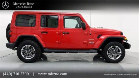 2018 Jeep Wrangler Unlimited for sale at Mercedes-Benz of North Olmsted in North Olmsted OH