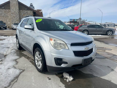 2011 Chevrolet Equinox for sale at A & B Auto Sales LLC in Lincoln NE