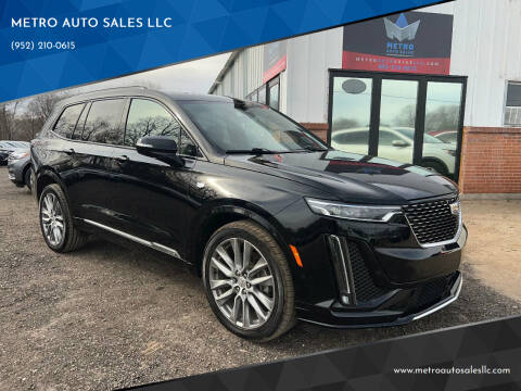 2020 Cadillac XT6 for sale at METRO AUTO SALES LLC in Lino Lakes MN
