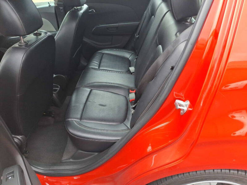 2013 Chevrolet Sonic LTZ Manual