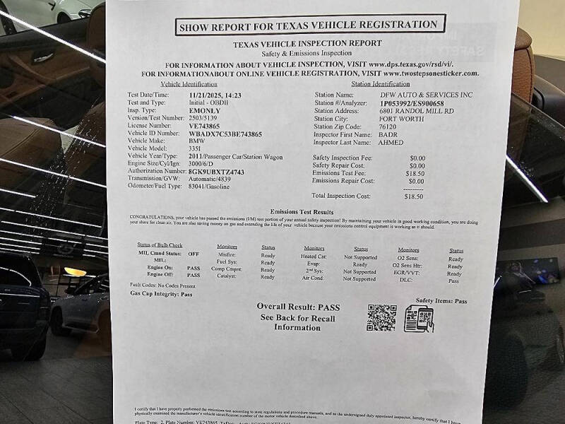 2011 BMW 3 Series 335i