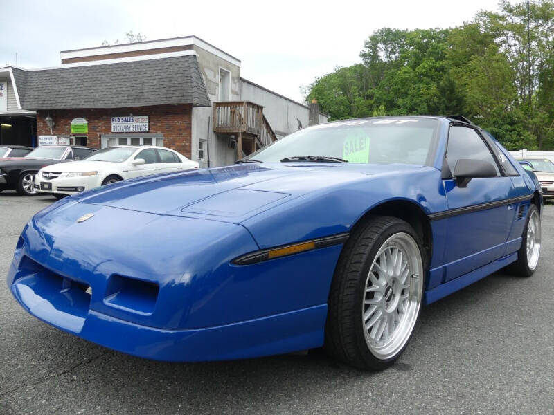 1985 Pontiac Fiero for sale at P&D Sales in Rockaway NJ