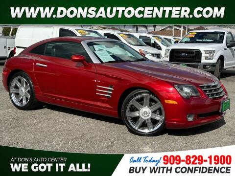 2004 Chrysler Crossfire for sale at Dons Auto Center in Fontana CA