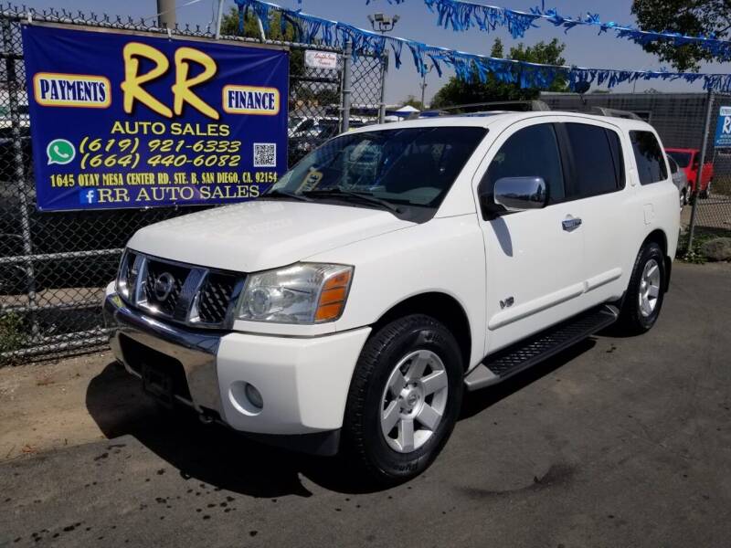 2005 Nissan Armada for sale at RR AUTO SALES in San Diego CA