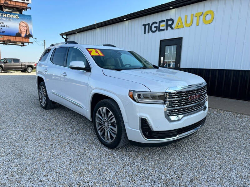 2021 GMC Acadia for sale at Tiger Auto Sales Inc in Danville IA