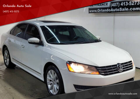 2013 Volkswagen Passat for sale at Orlando Auto Sale in Orlando FL