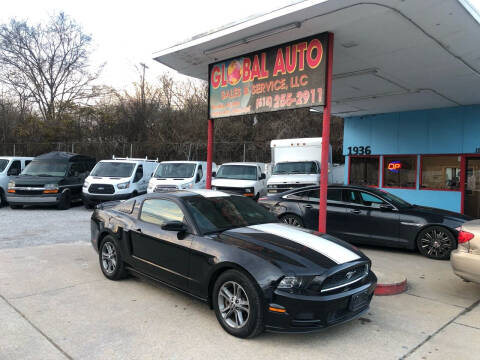 2014 Ford Mustang for sale at Global Auto Sales and Service in Nashville TN