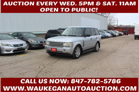 2008 Land Rover Range Rover for sale at Waukegan Auto Auction in Waukegan IL