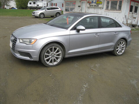 2016 Audi A3 for sale at K & J AUTO SALES in Corinna ME