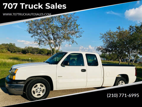 2005 Chevrolet Silverado 1500 for sale at 707 Truck Sales in San Antonio TX