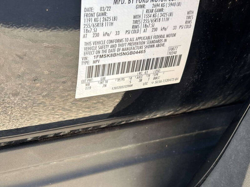 2022 Ford Explorer