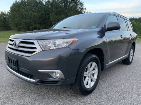 2012 Toyota Highlander for sale at Garber Motors in Amelia Court House VA