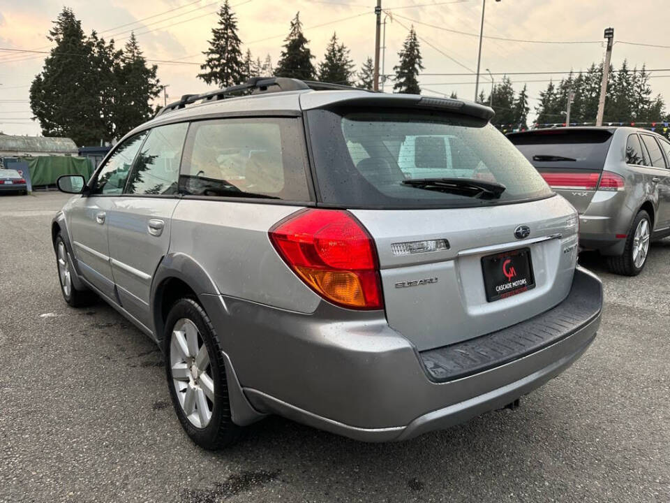 2006 Subaru Outback for sale at Cascade Motors in Olympia, WA