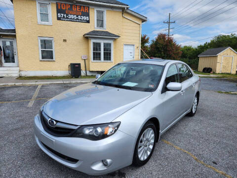 2010 Subaru Impreza for sale at Top Gear Motors in Winchester VA