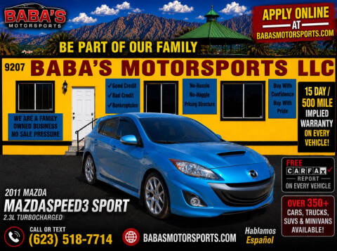 2011 Mazda MAZDASPEED3 Sport
