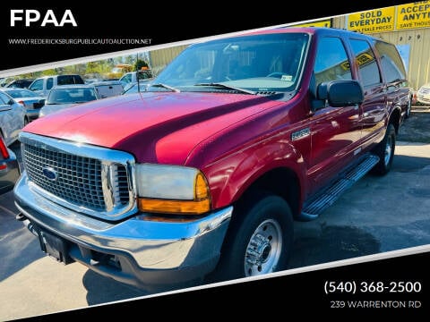 2000 Ford Excursion for sale at FPAA in Fredericksburg VA