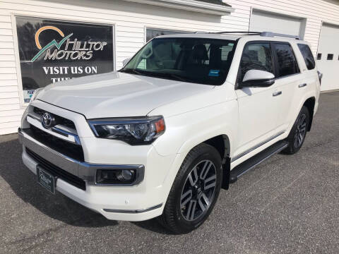 2017 Toyota 4Runner for sale at HILLTOP MOTORS INC in Caribou ME