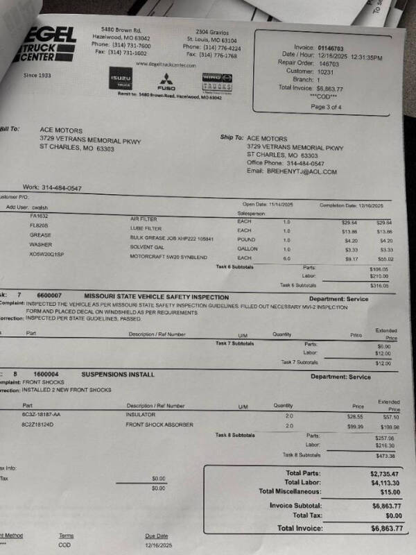 2012 Ford E-Series E-350 SD