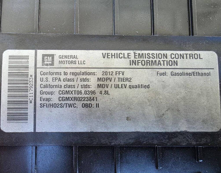 2012 Chevrolet Express 2500
