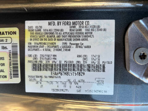 2020 Ford Mustang EcoBoost