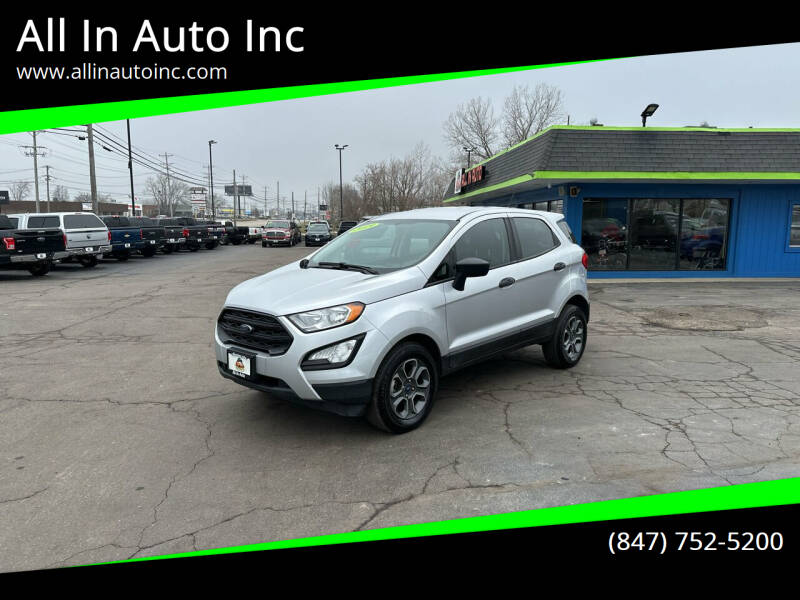 2019 Ford EcoSport for sale at All In Auto Inc in Palatine IL