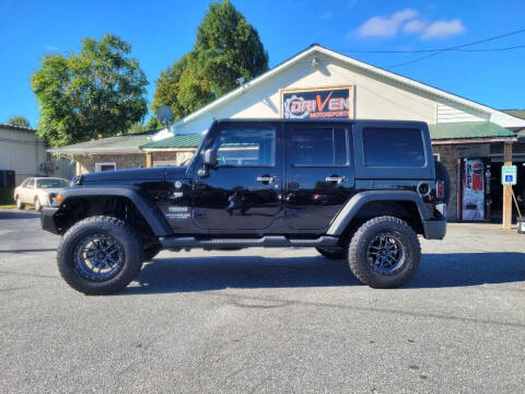 2013 Jeep Wrangler Unlimited for sale at Driven Pre-Owned in Lenoir NC