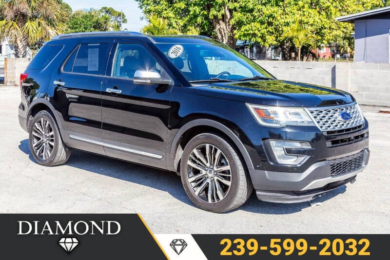 2016 Ford Explorer for sale at Diamond Cut Autos in Fort Myers FL