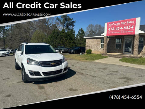 2017 Chevrolet Traverse for sale at All Credit Car Sales in Milledgeville GA