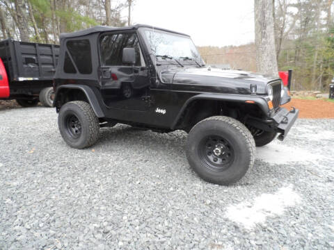 2002 Jeep Wrangler for sale at Fox Motors in Hampden MA