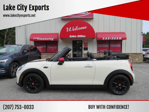 2019 MINI Convertible for sale at Lake City Exports in Auburn ME