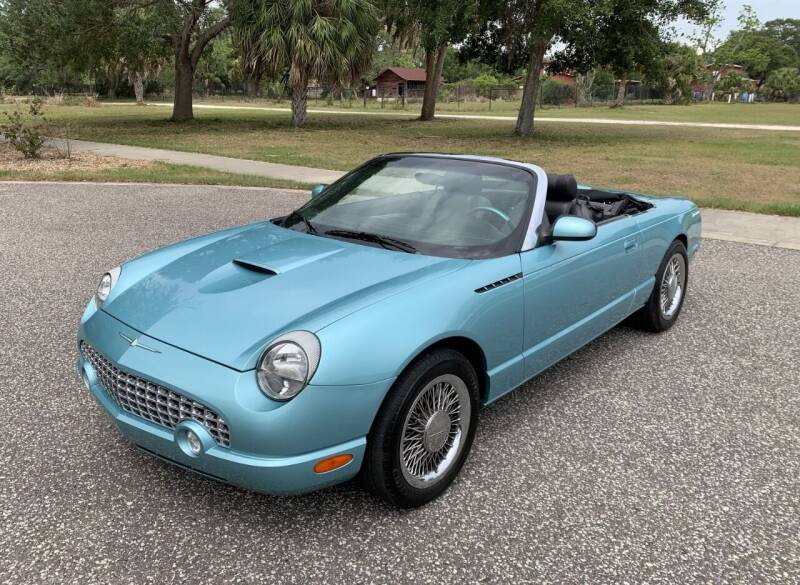 2002 Ford Thunderbird for sale at P J'S AUTO WORLD-CLASSICS in Clearwater FL