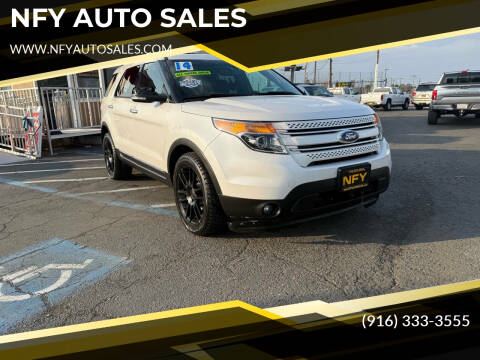 2014 Ford Explorer for sale at NFY AUTO SALES in Sacramento CA