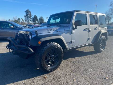 2015 Jeep Wrangler Unlimited for sale at Universal Auto Sales in Salem OR